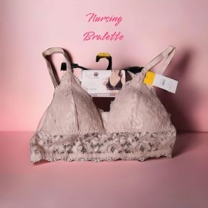 *Final price* NWT Nursing Bralette Sz L